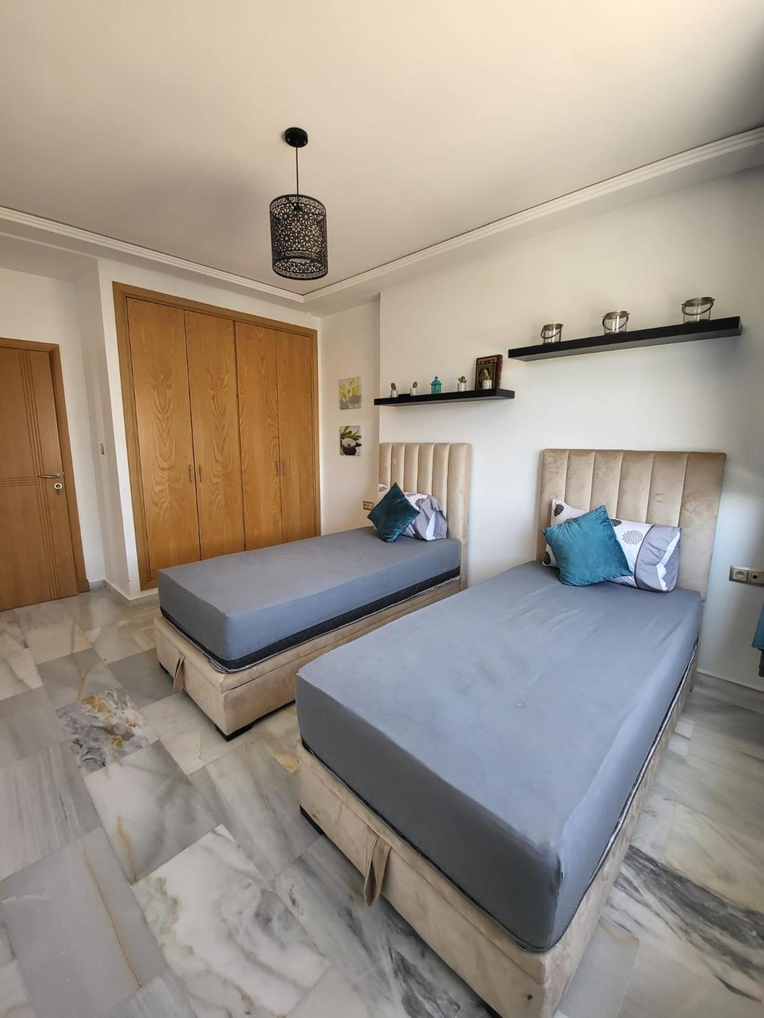 Mont Blanc :Appartement, Vue Sur Mer A 2 Minutes De La Gare. Танжер Экстерьер фото