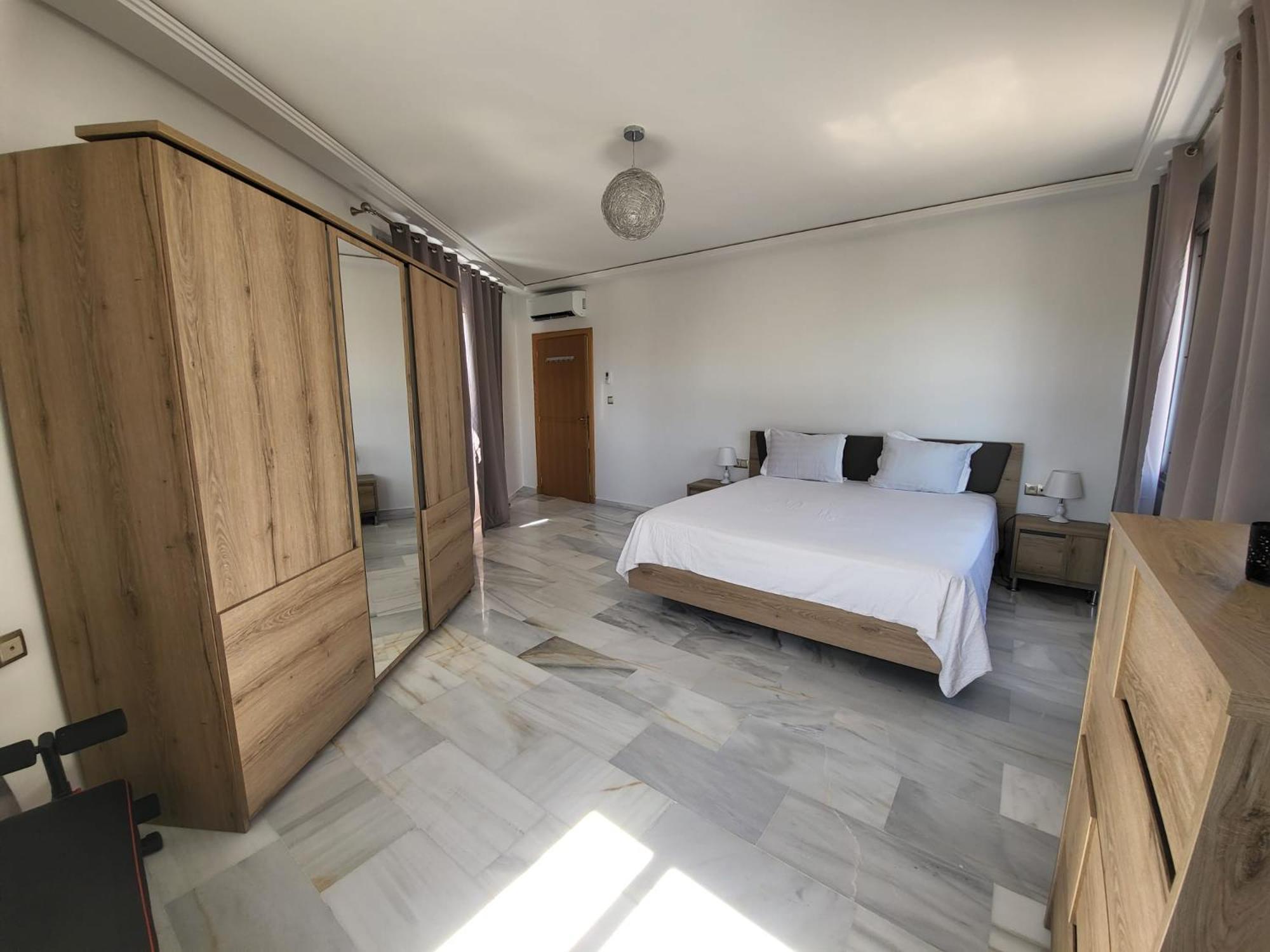 Mont Blanc :Appartement, Vue Sur Mer A 2 Minutes De La Gare. Танжер Экстерьер фото